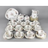 A Minton Marlow Pattern Tea Set to Comprise Fifteen Cups, Fourteen Saucers, Thirteen Side Plates,