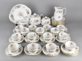 A Minton Marlow Pattern Tea Set to Comprise Fifteen Cups, Fourteen Saucers, Thirteen Side Plates,