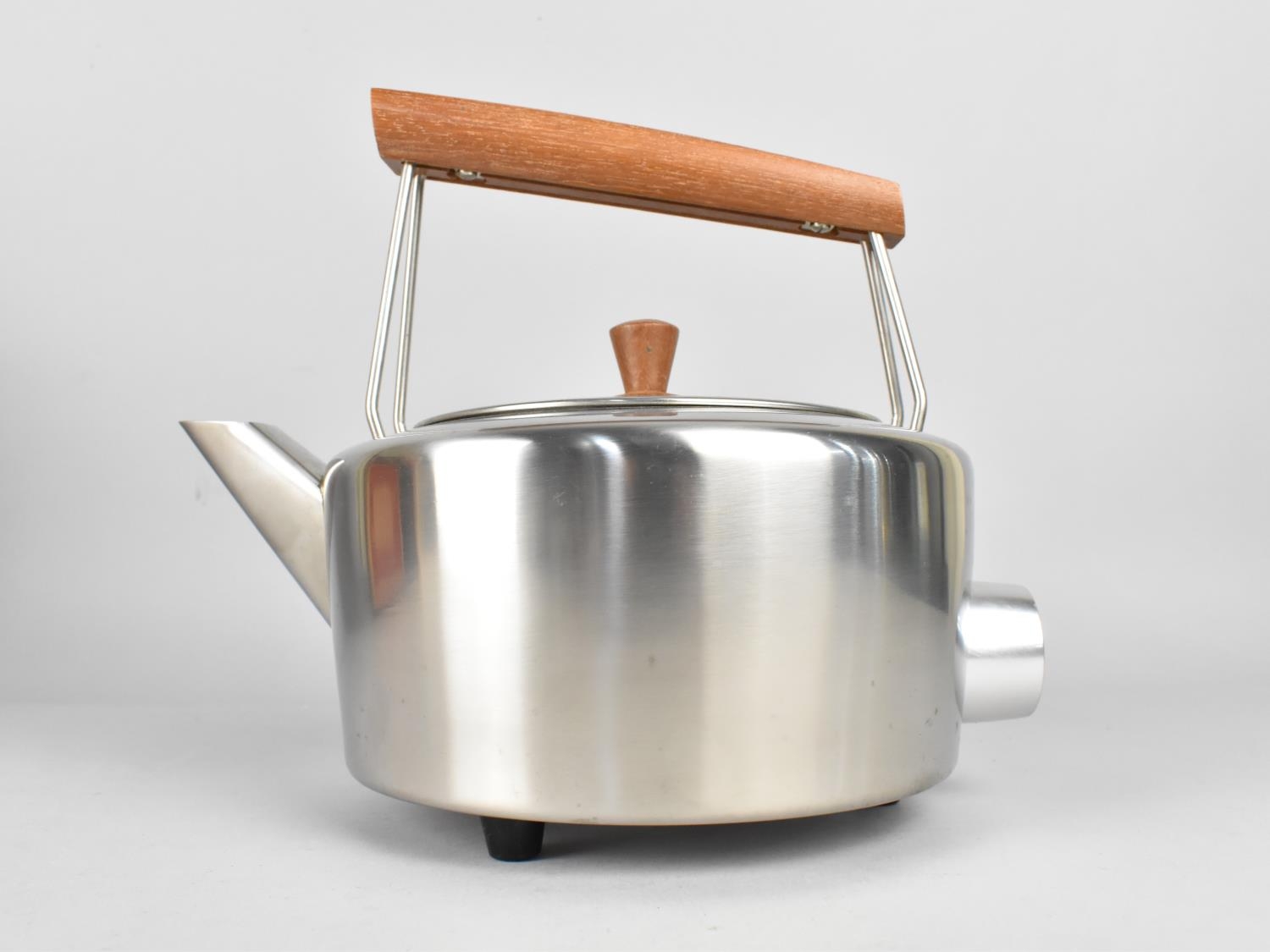 A c.1970s Stainless Steel Electric Kettle by Hoover, Model 6204, with Box