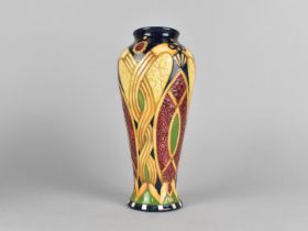 A Moorcroft Vase, Staffordshire Gold Pattern, 20cm high