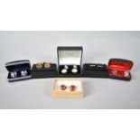 A Collection of Modern Boxed Gents Cufflinks