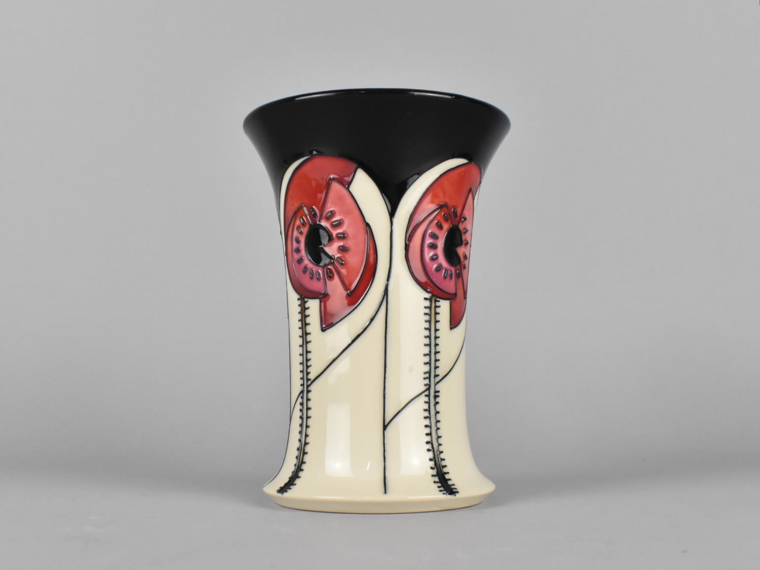 A Moorcroft Vase, Cinco Pattern, 2013, 15cm high