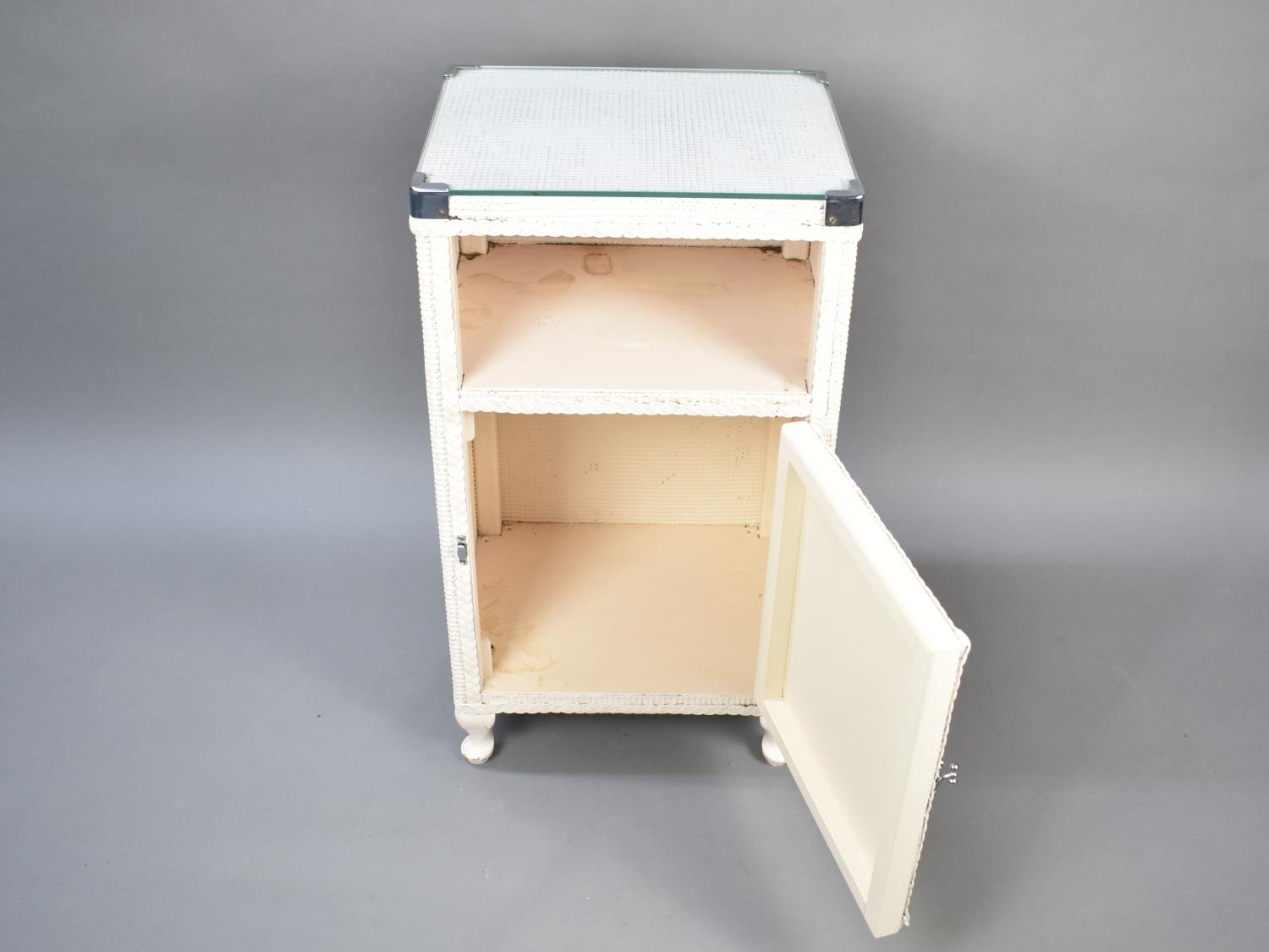 A Loom Bedside Cabinet, 70cms High - Image 2 of 2