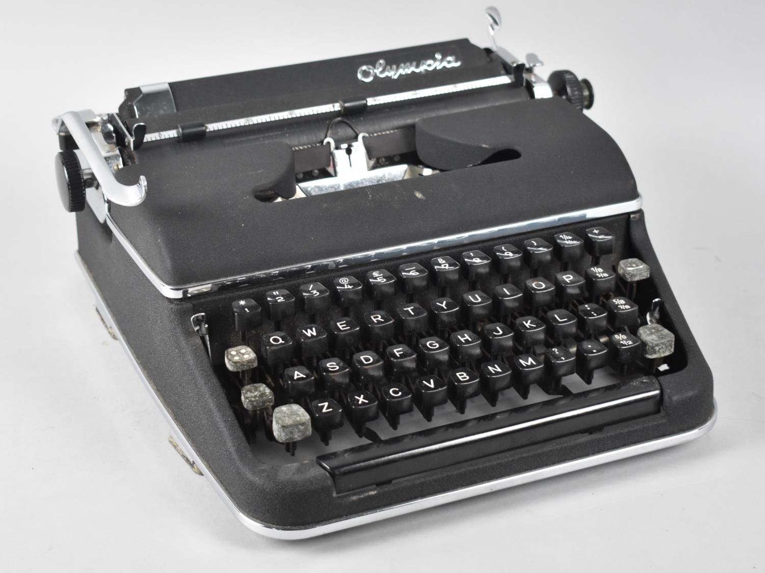 A Mid/Late 20th Century Olympia Typewriter