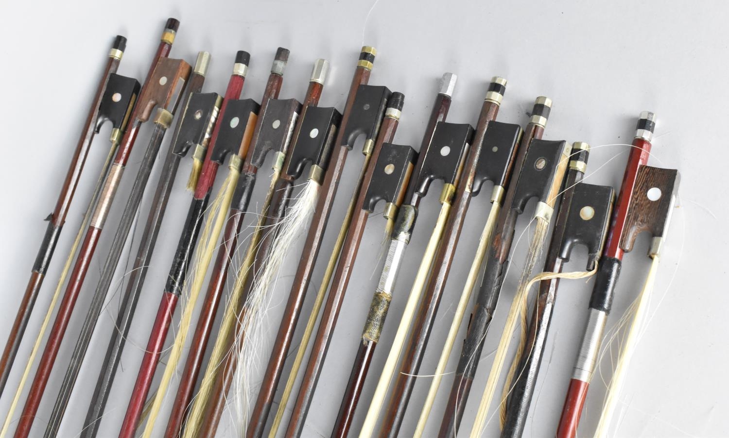 A Collection of Various Vintage Violin Bows, Varying Condition - Image 2 of 2