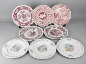 Five Spode Archive Collection Traditional Series Plates to Comprise 'Castle', 'Greek', '