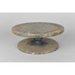 A Vintage Cast Metal Potters Wheel, 20cms Diameter