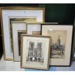 A Collection of Various Framed Prints