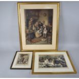 A Collection of Various 19th and 20th Century Framed Prints to include Hogarth Framed Engraving, The