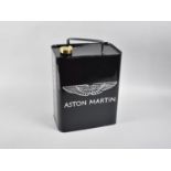 A Reproduction Painted Petrol Can for Aston Martin, Brass Cap, 33.5cm high