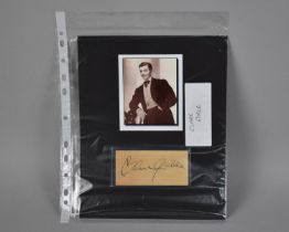 A Photograph and Autograph for Clark Gable