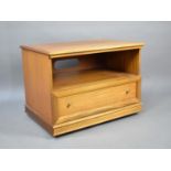 A Modern TV/DVD Stand with Fitted Base Drawer, 67cms Wide