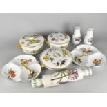 A Collection of Royal Worcester Evesham to Comprise Tureens, Trefoil Dishes etc Together with a