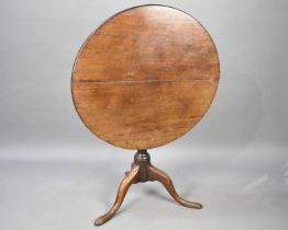 A 19th Century Circular Snap Top Tripod Table, 78cms Diameter