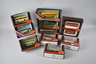 A Collection of Ten Boxed Exclusive First Editions Diecast Buses
