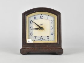 A Vintage Bakelite Case Smiths Electric Art Deco Mantel Clock, 12cms High