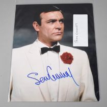 An Autographed Photograph of Sean Connery in James Bond Costume