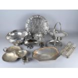A Collection of Various Early 20th Century and Later Silver Plated Items to Comprise Walker & Hall