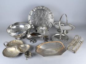 A Collection of Various Early 20th Century and Later Silver Plated Items to Comprise Walker & Hall