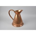 A Mid 20th Century Copper Ewer, 29cms High