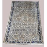 A Persian Handmade Mehraban Carpet, 323x201cms