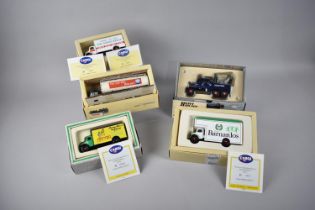 A Collection of Five Boxed Corgi Vintage Lorry Models