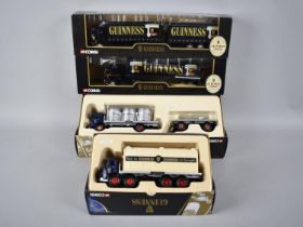 A Collection of Four Boxed Corgi Diecast Lorries, Guinness