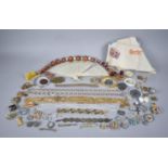A Collection of Various Costume Jewellery to comprise Necklaces, Bracelets, Clip on Earrings