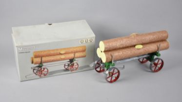 A Boxed Mamod Lumber Wagon