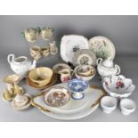 A Collection of Various 19th Century and 20th Century Ceramics to Comprise Late Spode New Fayence