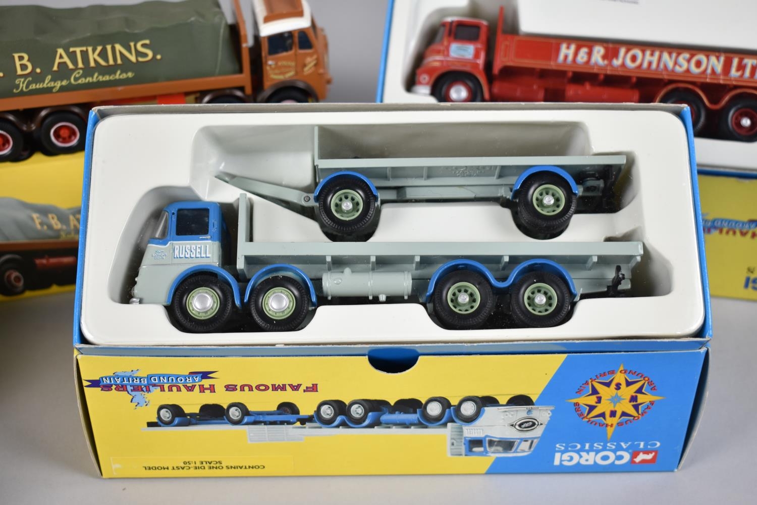 A Collection of Five Boxed Corgi Classic Diecast Famous Hauliers and Other Vintage Lorries - Image 5 of 6