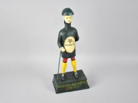 A Reproduction Cold Painted Cast Metal Money Box, "Guinness, Good For Him and Good For You Since