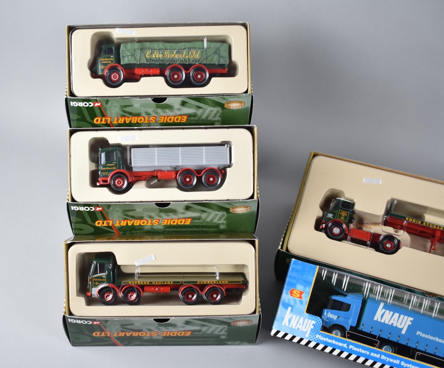 A Collection of Five Boxed Corgi Eddie Stobart Lorries - Image 2 of 3