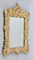 A Mid 20th Century Gilt Framed Wall Mirror, 46cms by 62cms