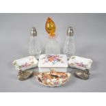 A Collection of Various Sundries to include Ceramic Pin Dishes, Novelty Cruet, Porcelain Box Etc