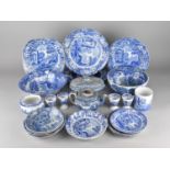A Collection of Various Spode Italian Pattern China to Comprise Plates, Bowls, Eggs Cups etc (