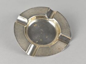 A Silver Ashtray, Birmingham Hallmark, 9cm Diameter, 41g