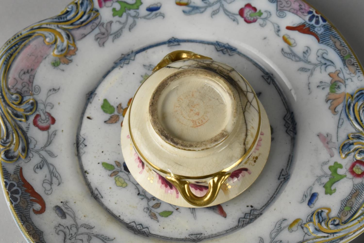 A Collection of Various 19th Century Ceramics to Comprise Transfer Printed Dinnerwares, Worcester - Image 4 of 5