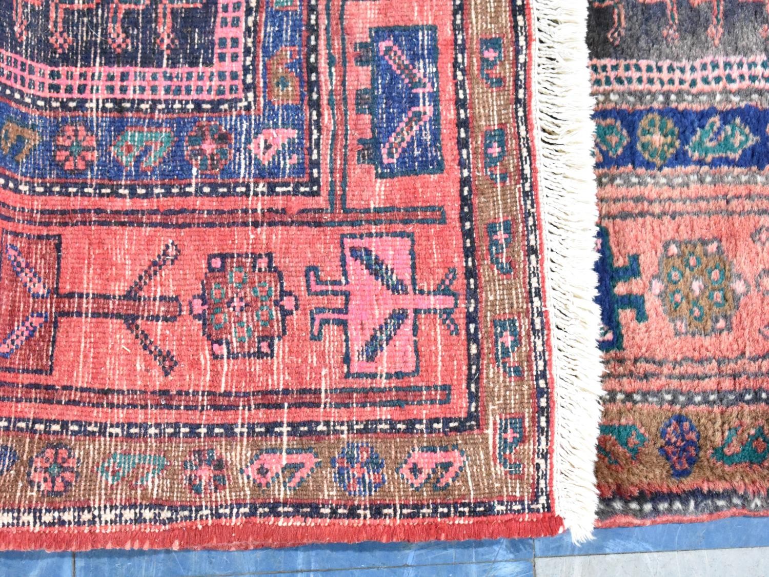 A Handmade Nahavand Carpet, 309x150cms - Image 4 of 4