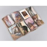 A Collection of One Hundred and Fifty Various Coloured Postcards, Mostly Edwardian to include Some