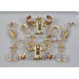A Collection of 9ct Gold Earrings to include Hoop, Garfield, Star Etc, 5.7gms