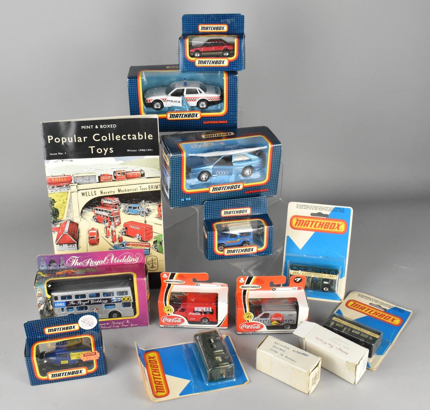 A Small Collection of Various Boxed Matchbox Modern Diecast Toys