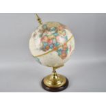 A Small American Replogle Globe, The 9" Diameter World Classic Series, 38cms High