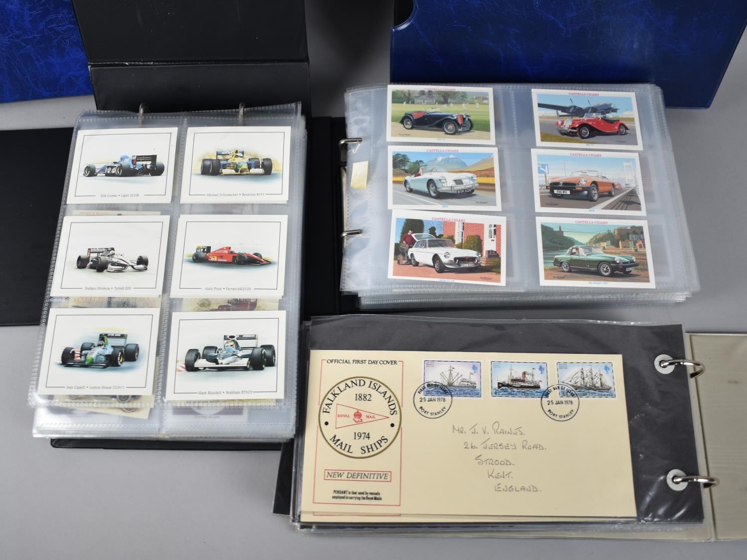Three Ring Binders Containing First Day Covers, Lyons Tea Cards, Various Sets of Cigarette Cards and - Image 2 of 2