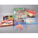 A Collection of Various Jigsaw Puzzles, Kits and Books