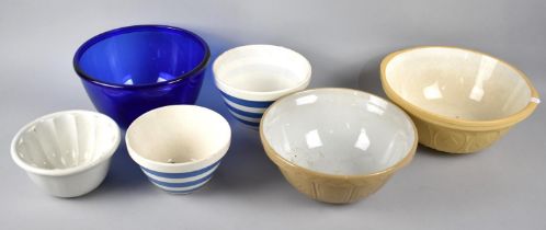 A Collection of Various Pudding and Mixing Bowls