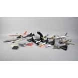 A Collection of Various Diecast Aeroplanes