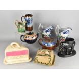 A Collection of Various 19th and 20th Century Ceramics to Comprise Cheese Dishes and Covers,