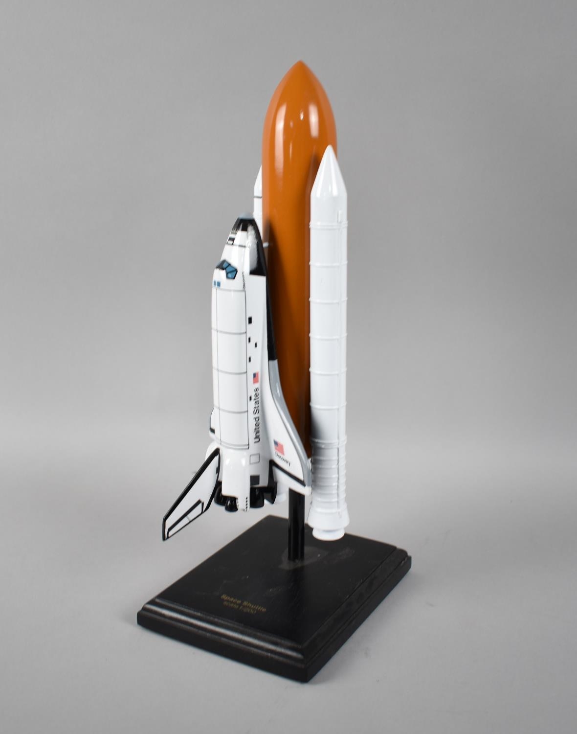 A 1/200 Scale Model of The Space Shuttle on Rectangular Plinth, 33cms High - Image 2 of 2