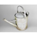 A Galvanized Watering Can
